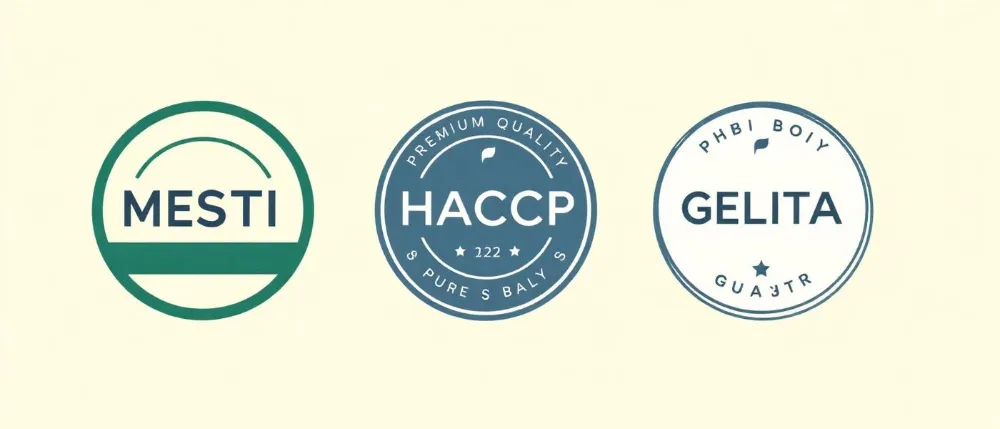 Logo MeSTI, HACCP, GELITA