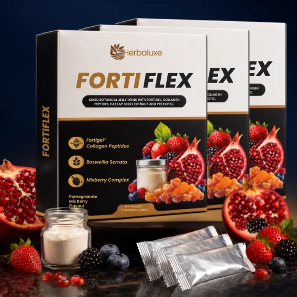 Pakej 3 kotak Fortiflex bersama hadiah
